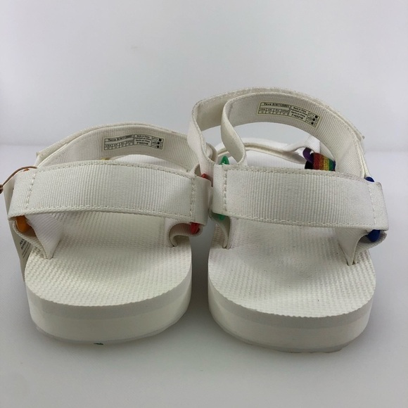Teva Universal Pride Rainbow Sandal Shoes Size 13 - Picture 6 of 10